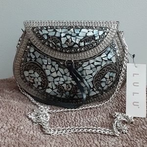 LULU'S CLEOPATRA IRON EMBELLISHED CROSSBODY
